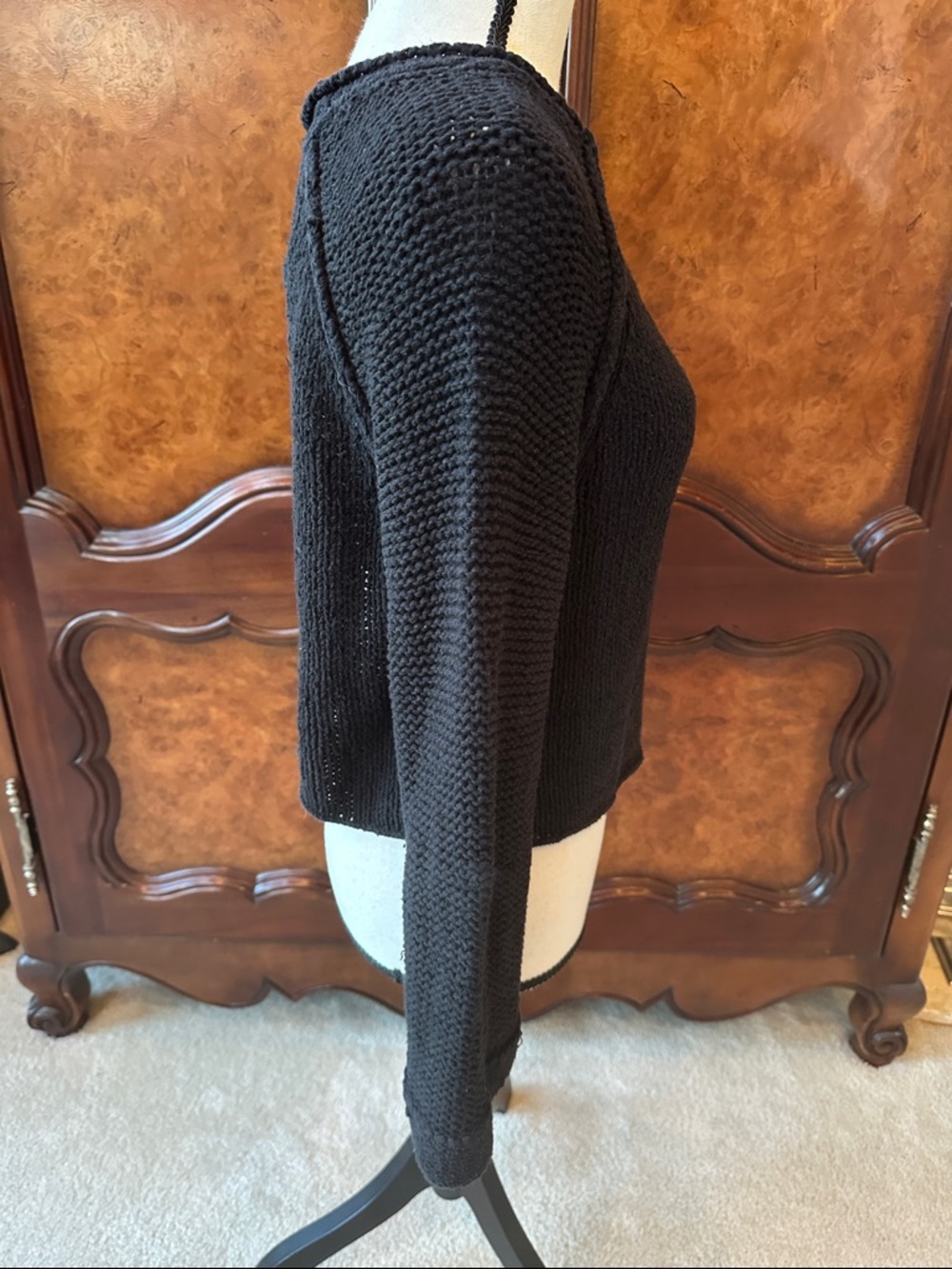 Free People Open Back Knit Sweater - Picture 7 of 14